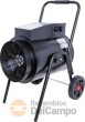 Calefactor cerámico electrico 380/400 v - 15 kw con termostato regulable y con soporte de suelo - transportable