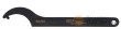 Llave de gancho / medio punto con espiga, din1810, (52 - 55 mm) fosfatado