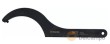 Llave de gancho / medio punto con espiga, din1810, (205 - 220 mm) fosfatado