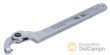 Llave de gancho o medio punto articulada de perno redondo, din 1810b, ø 15 - 35 mm