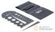 Plantilla de tornillos y roscas sistema métrico m3 - m20, 0,5 - 13,00 mm