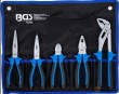 Bolsa de 5 alicates mango bimateria, tüv-gs