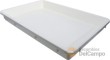 Bandeja de plástico (pe) recogedora multiusos color blanco, de 50 l. (860 x 600 x 100 mm.)