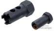 Blister de 2 vasos de seccion exterior hex. (ø 22,2 / 32 mm) almenado para sustitución de inyector diesel para mercedes benz - man 422/423 - scania