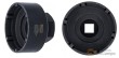 Vaso corto de impacto 3/4" de 6 almenas int.(11,5 mm.) , ø 101 mm. x ø 110 mm ext. para sustitución de tuerca ranurada de eje delantero man tga (v9-82l-01)