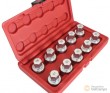 Estuche de 10 vasos para sustitución de tornillos antirrobo de llantas tesla ,