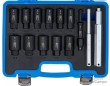 Estuche 14 vasos conicos para extracción tornillos antirrobo sin dañarlos