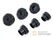 Blister de 6 discos abrasivos (ø 50 x 12 mm - ø 60 x 28 mm)