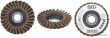 Disco de laminas abrasivas de vidrio para preparar y pulir superficies ., ø 115 x 22.2 mm, grano 80
