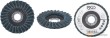 Disco de laminas abrasivas de vidrio para preparar y pulir superficies ., ø 115 x 22.2 mm, grano 240