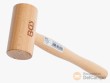 Martillo de madera, cabezal ø 55 mm. x 180 grs.