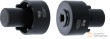 Vaso corto 1/2" con 4 almenas y centrador para tuercas de buje de eje delantero de ford transit rwd (oem 205-1007) 2014.