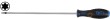 Destornillador extralargo mango bicomponente torx, t30 x 250 mm.