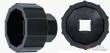 Llave de vaso 3/8"para sustitución de luz trasera de tesla model 3
