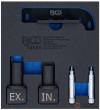 Estuche 5 utiles de reglaje y comprobacion arbol de levas de motores gasolina grupo vag 1.1 - 1.2 - 1.4 tsi de 3 y 4 cilindros