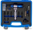 Estuche de remachadora adaptable a taladro/atornillador electrico/neumático para tuercas remachables (m3 - m4 - m5 - m6 - m8 - m10 - m12) + remaches ciegos (ø 2,4 / 3,2 / 4,0 / 4,8 / 6,0 / 6,4 mm)