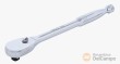 Carraca metalica 1/2", reversible, de acero macizo