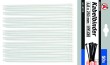 Blister 50 bridas de nylon blanco, 4,8 x 250 mm.
