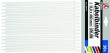 Blister 30 bridas de nylon blanco, 8 x 400 mm.