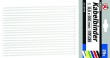 Blister 20 bridas de nylon blanco, 8 x 600 mm.