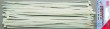 Blister 50 bridas blancas de nylon, 4.8 x 300 mm
