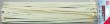 Blister 20 bridas blancas de nylon 8,0 x 600 mm.