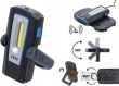 Lámpara de taller led cob con imán y gancho plegable con función de carga inductiva