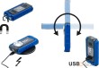 Mini-lámpara articulada led cob - 500 / 160 lumens regulable con cargador inalambrico por carga inductiva