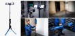 Lámpara de trabajo hibrida led duo-smd con trípode