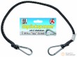 Pulpo de sujecion de equipaje con enganche por mosquetón dealuminio (800 - 1400 mm.x ø 10 mm.tensión 120 nm,) kraftmann