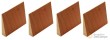 Blister 4 cuñas de madera para sujección de martillos (400 - 900 grs)