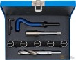 Estuche 9 pcs. reparacion de roscas insertadas, (m18 x 1,50 mm)