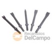 Blister 5 cinceles largos hex. (250 mm)
