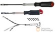 @ destornillador cabezal flexible + 8 puntas 1/4", force