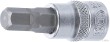 Vaso corto 3/8" punta allen h12 x 100 mm
