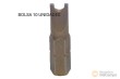 Bolsa 10 puntas 1/4" tensor, 4 mm