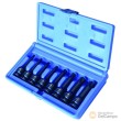 Estuche 8 vasos de impacto 1/2" con punta torx (t30-t80 x 75 mm.)