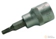 Bolsa 10 vasos cortos 3/8" punta torx inviolable, t10h x 55 mm