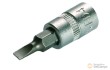Vaso corto 1/4" punta plana, 3 mm