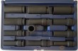 Regleta de 12 vasos largos 1/2" de impacto bihex. ( 10 - 24 mm.)