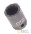 Vaso corto 1/2" de impacto bihex., 18 mm.