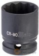 Vaso corto 1/2" de impacto bihex., 30 mm.