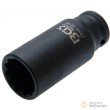 Vaso largo 1/2" de impacto bihex., 17 mm