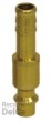 Bolsa 10 racores laton espiga, 8 mm