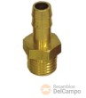 Bolsa 10 racores laton espiga macho, 1/2" - 13 mm