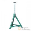 Caballete 8 tn (550 - 970 mm. altura x 600 mm. base), vehiculo industrial