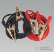 Juego 2 cables arranque con pinza de cobre 650a - 25mm2 - 5m., sealey