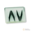 Estuche 20 cuchillas **rill-fit ** forma "v" corte redondo