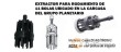 Extractor de rodamiento de 11 bolas de la carcasa del eje planetario de caja de cambios zf astronic