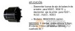 Vaso corto 1" de 6 almenas ext.(9.8 mm.) ø113 mm. int. x ø122 mm.ext. para sustitución de tuerca de balancin de arrastre (ns4/2 - ns4/10) y eje de piñon (hl6/1 - hl6/2 - hl6/3 - hd6/3) mercedes benz